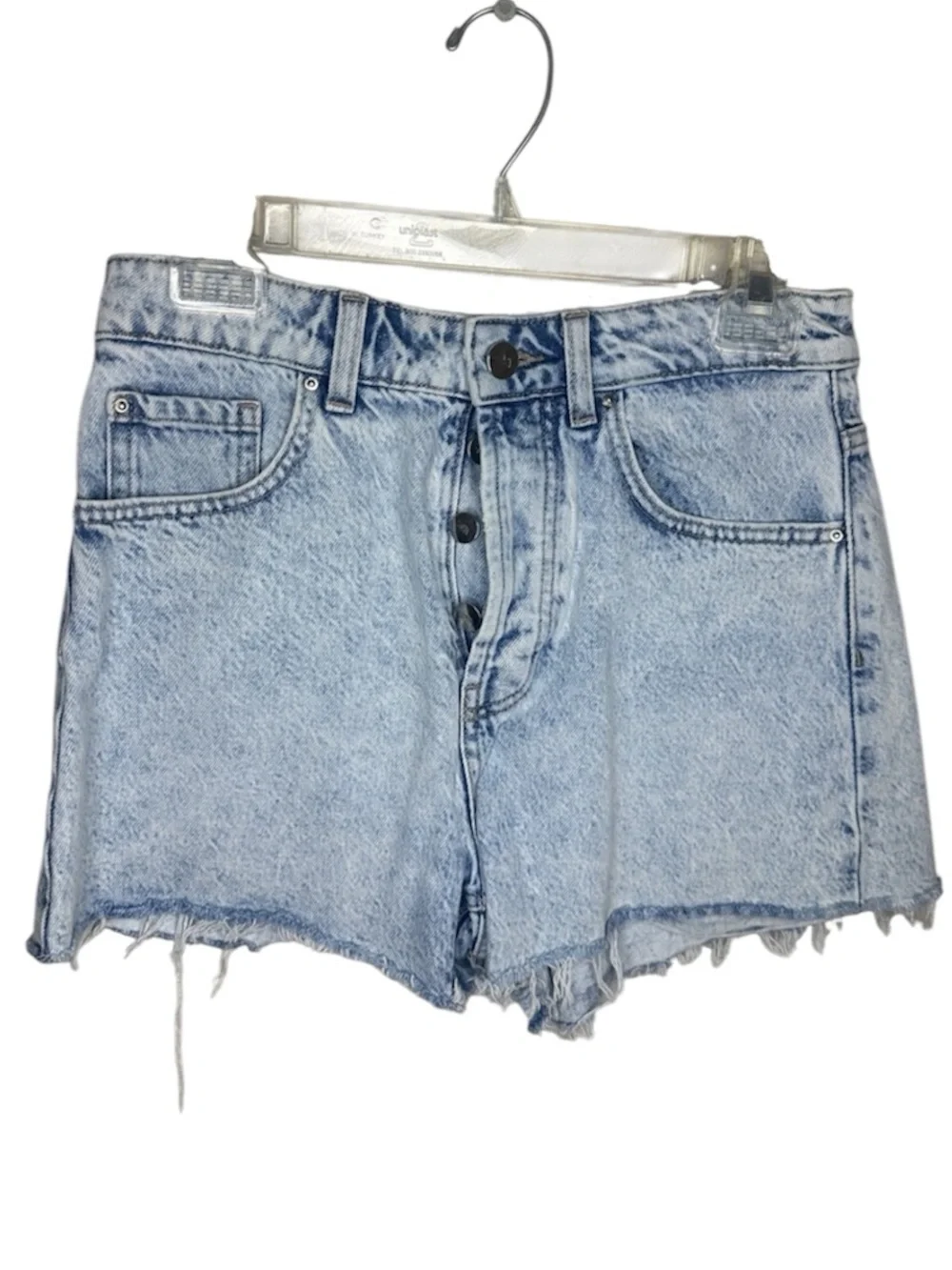 ❤️ ZARA Light Wash Denim High-Rise Women's Shorts SIZE 6